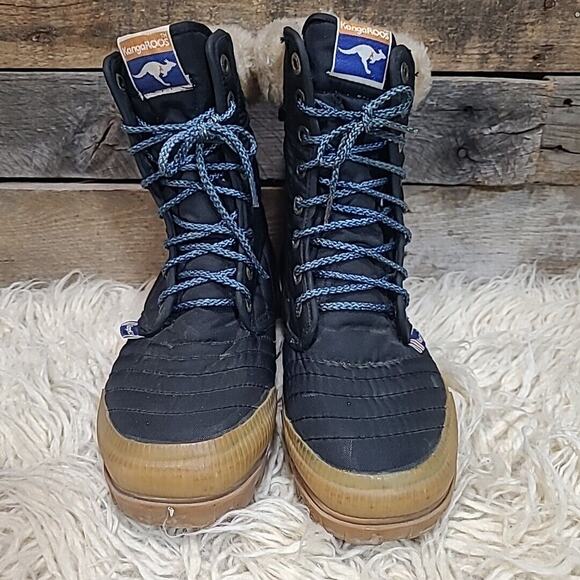 Kangaroos Water Resistant Cold Weather Boots BV 8126 Mens 7.5 Women's 9.5 EUC - Picture 2 of 9